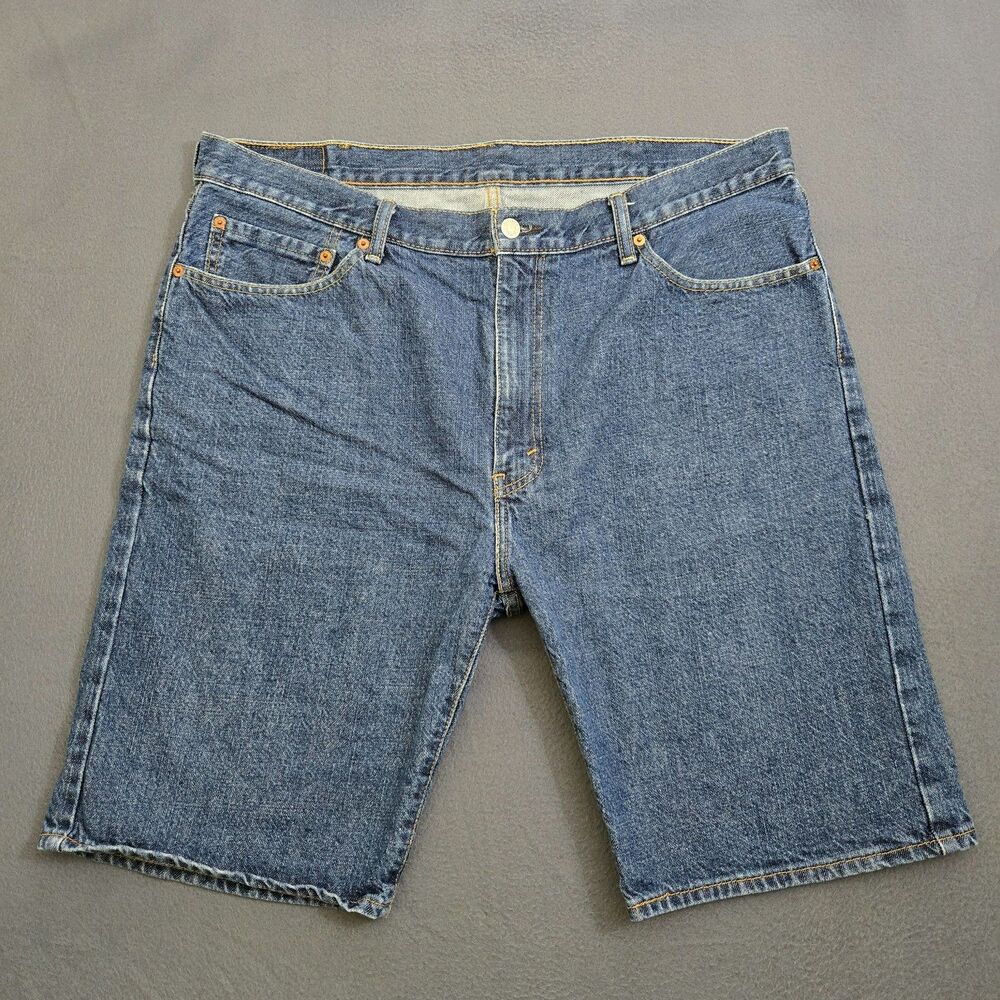 Levi's 505 Men 40 Blue Demin 10.5" Inseam Jean Shorts